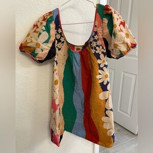 Farm Rio Super Fun Daisy Dress